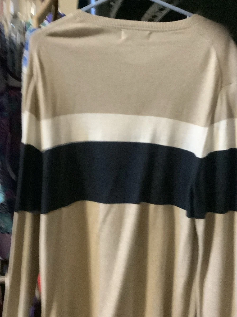 Banana Republic Beige Crewneck Sweater